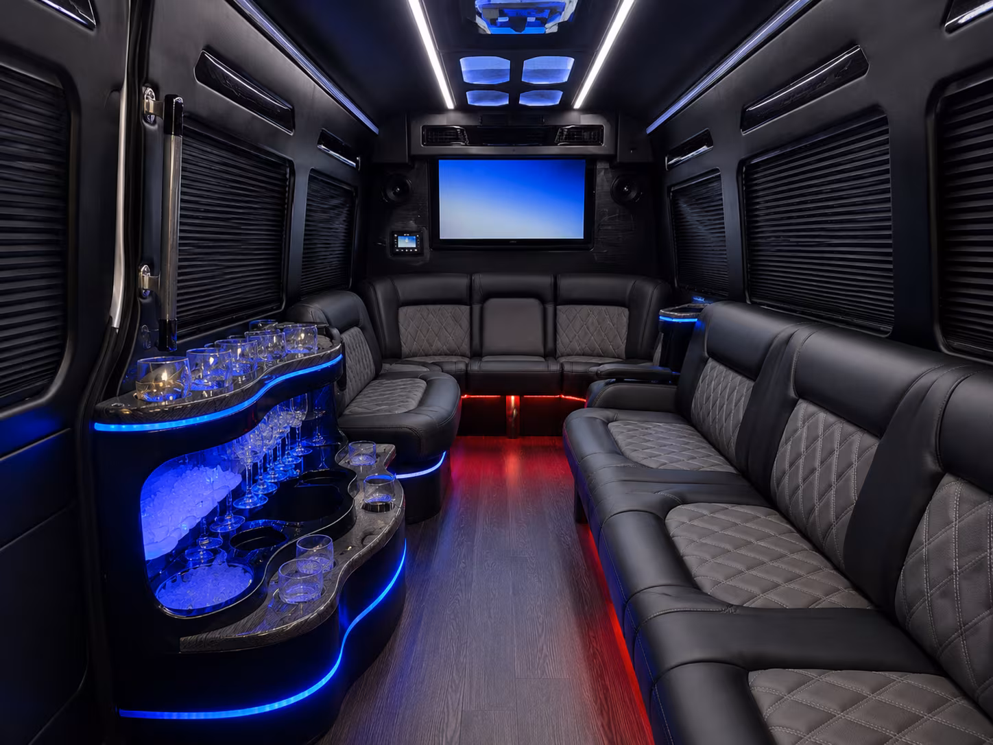 after prom bus rentals serving st clair shores high schools