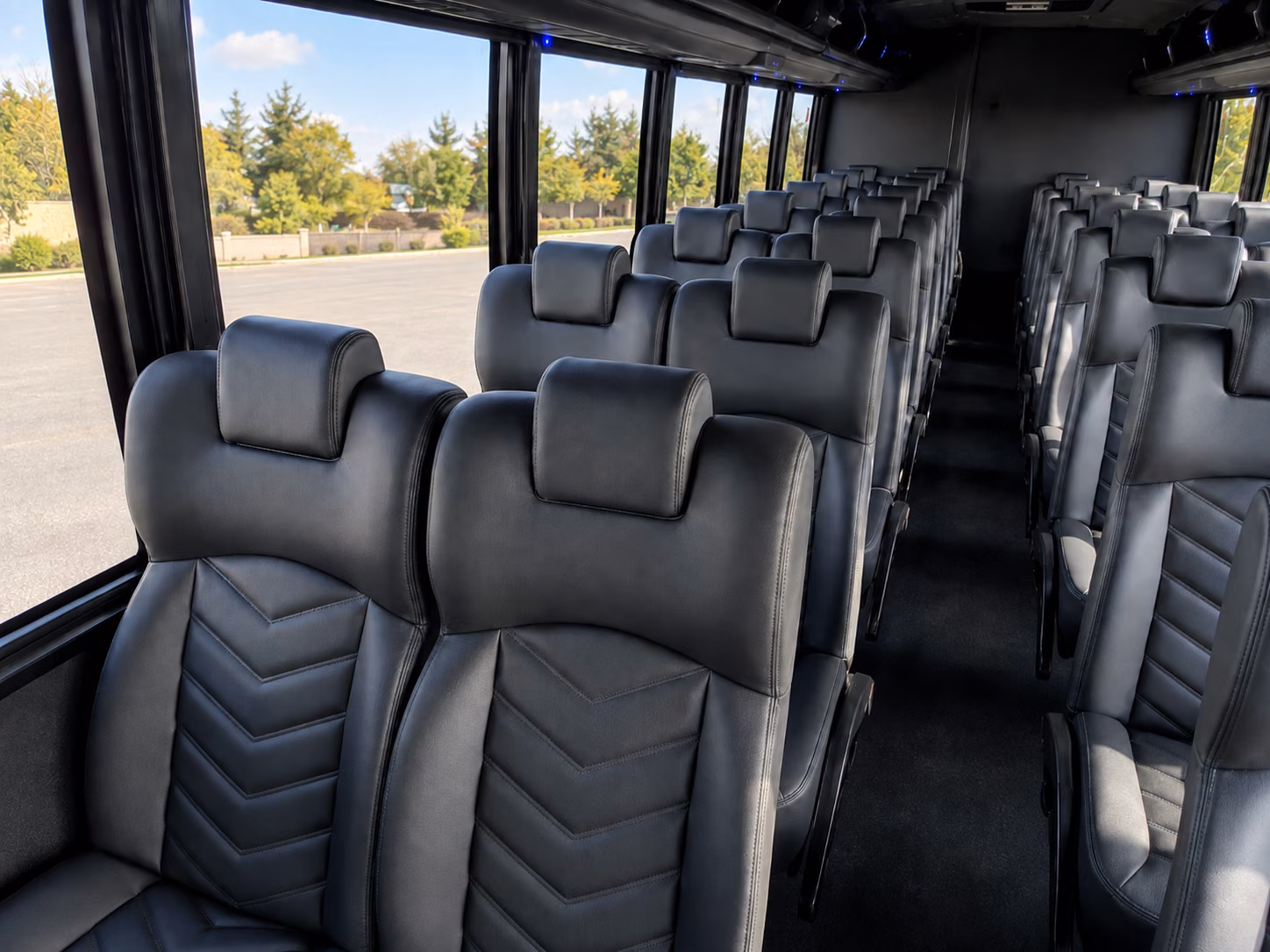 rehearsal dinner and wedding weekend buses in st clair shores