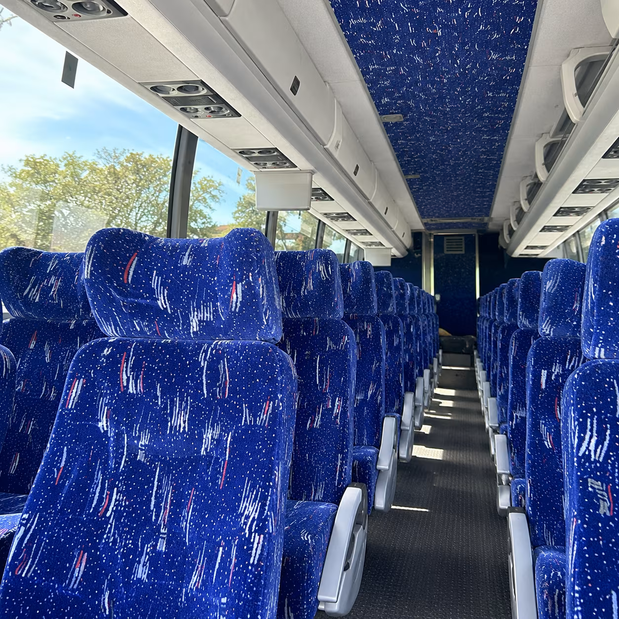 shuttle buses for weekly worship services in st clair shores