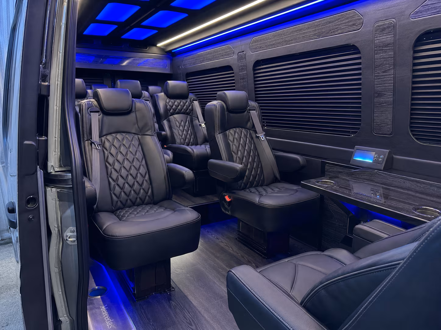 sprinter van transportation for groups and events across st clair shores